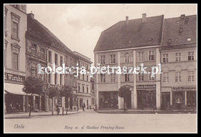 Widokówka - Rynek dom Gustawa Freytaga